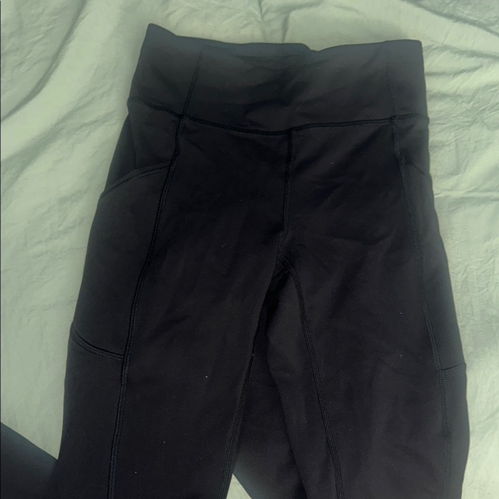 Black High-Waisted Leggings